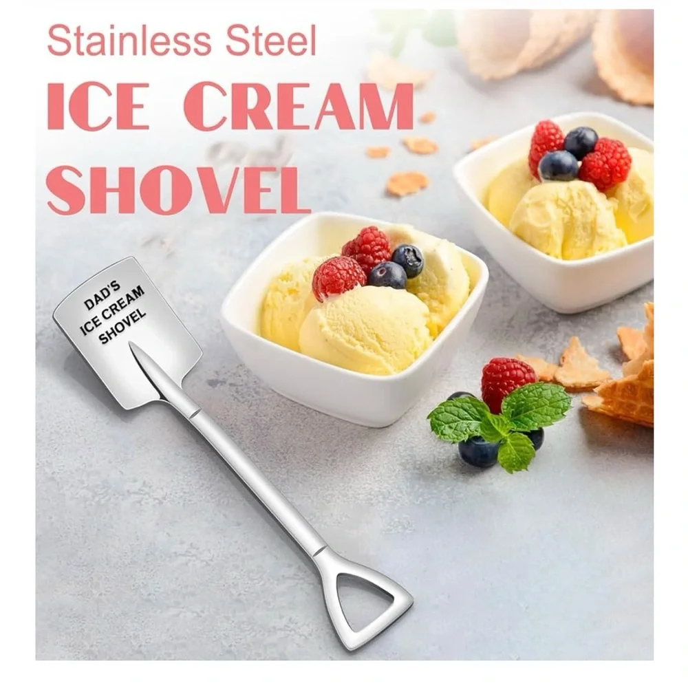 Lot of 20 stocking stuffer Stainless Steel Ice Cream Shovel funny Christmas gift